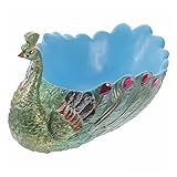 tangle teezer magic flowerpot princess pink Macetero de resina de pavo real: diseño de agujero de drenaje que permite que el agua drene desde el fondo de la maceta de forma más eficaz, que proporciona flujo de aire y drenaje de agua, maceta suculenta