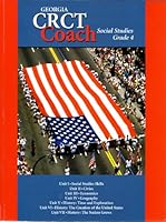 Georgia CRCT coach social studies grade 4 1586203088 Book Cover