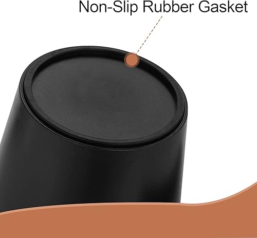 Miniatura 7 de Juego de 2 piezas de caja de café expreso, herramientas fiables de barista, contenedor de café con palanca de golpeo extraíble y base