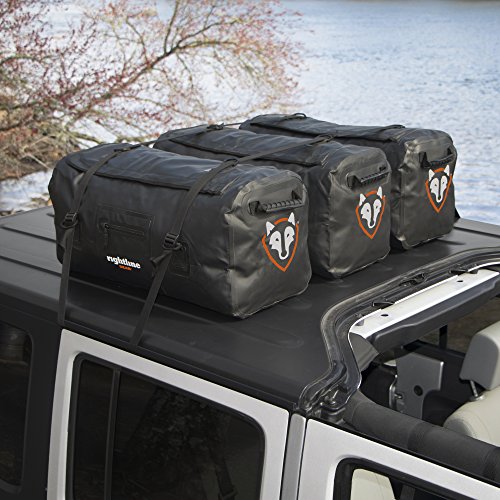 Rightline Gear 100J86-B 4x4 Duffle Bag, 60L, Weatherproof +, Attaches In or On Your Vehicle,Black