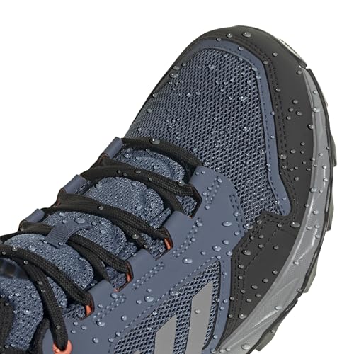 adidas Herren Terrex Tracerocker 2 Gore-TEX Trail Running Shoes, Wonder Steel/Grey Three/Semi Impact Orange, 43 1/3 EU – Ansicht 4