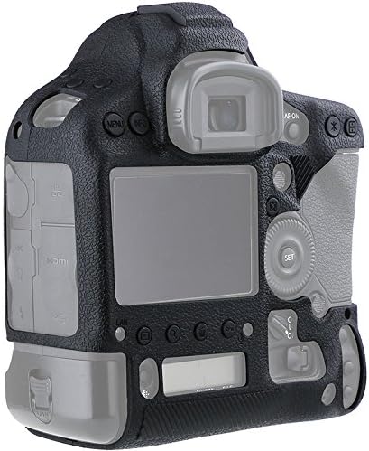 Miniatura 2 de Canon EOS 1DX II - Carcasa para cámara de goma de silicona profesional, funda protectora desmontable para Canon 1DX II (negro)