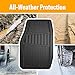 Armor All 2-Piece Truck Floor Mats, Heavy-Duty All-Weather Mats for Trucks — Black