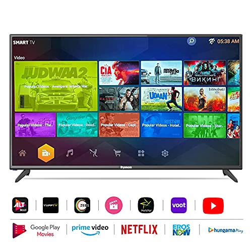 Image of Dyanora 127 cm (50 Inches) 4k Ultra HD Smart LED TV DY-LD50U3S (Black) (2021 Model)