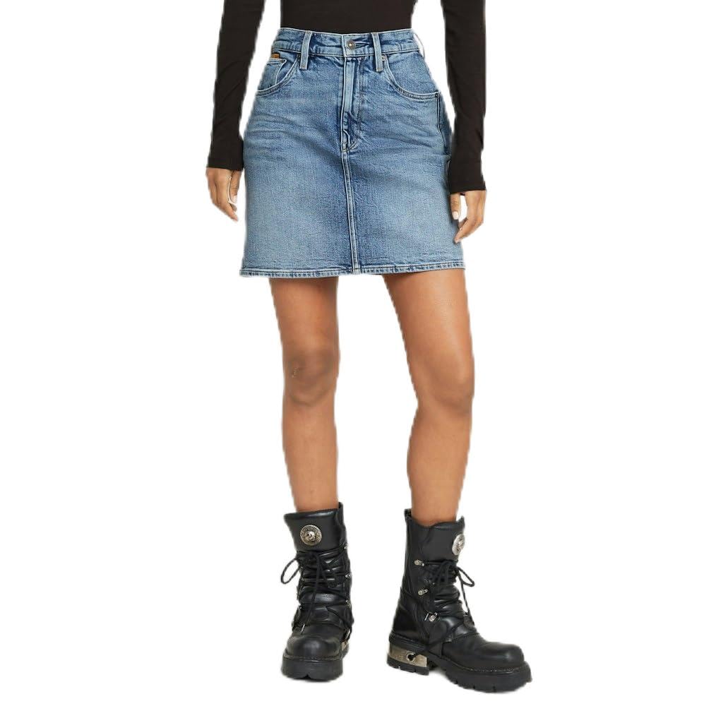 G-Star Damen Viktoria Short Skirt Clean Edge