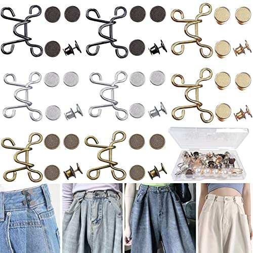 Adjustable Waist Buckle Extender Set (48 Pieces)