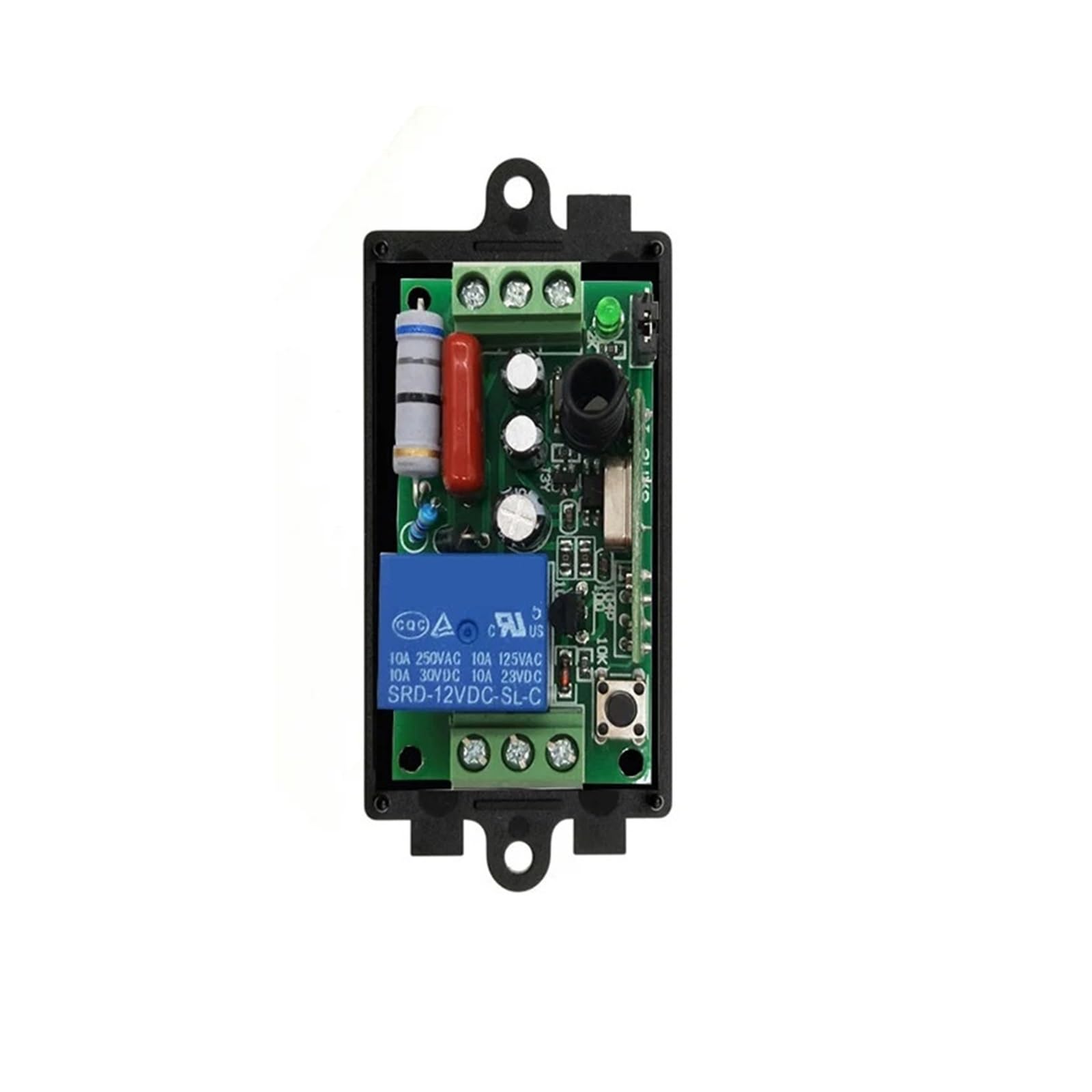 Interrupteur sans fil 220V commande relais 10A ajustable multi-récepteurs longue portée