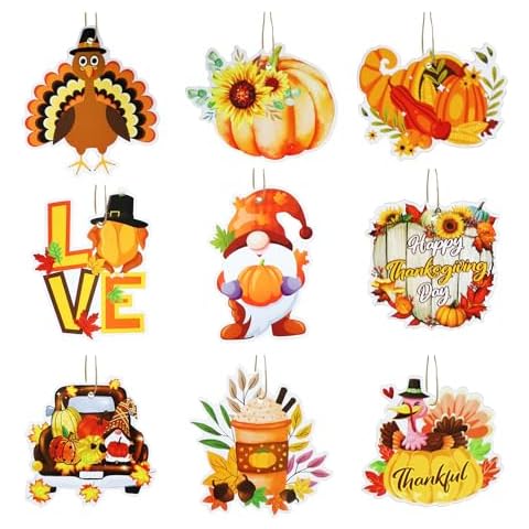 ALLY-MAGIC Autumn Hanging Decorations Set Cover