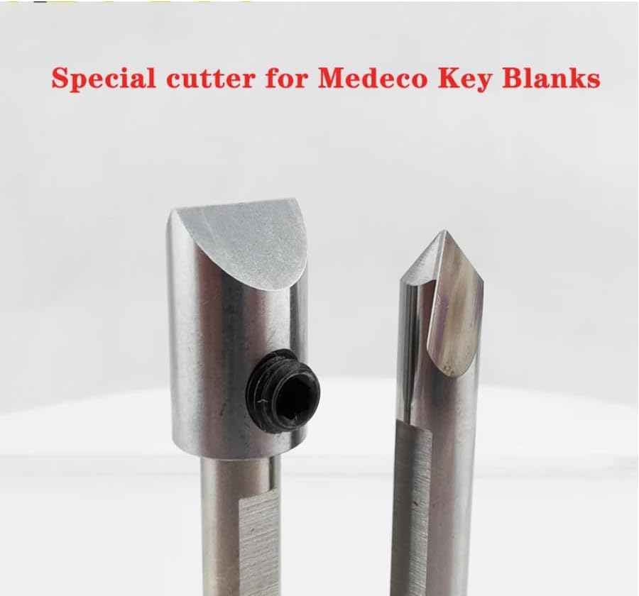 Special Medeco Cutter Set in Carbide for Medeco Key Blanks Compatible with Vertical Manual Key Machine