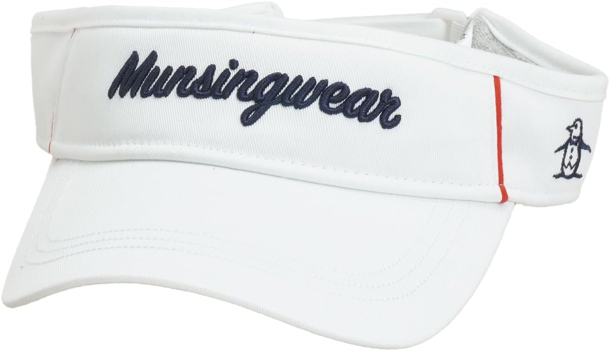 マンシングウェア　レディス Amazon | [マンシングウェア] バイザー ロゴ刺繍 綿 スポーティー 日よ