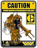 Caution: Power Loaders in Operation Vinyl Sign Aliens Ripley, Sulaco