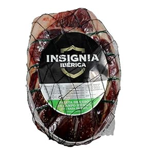 INSIGNIA IBERICA-2.4 Kg. Spaanse Pata Negra Iberische Ham Zonder Bot 100% natuurlijk (schouder) – Iberische…
