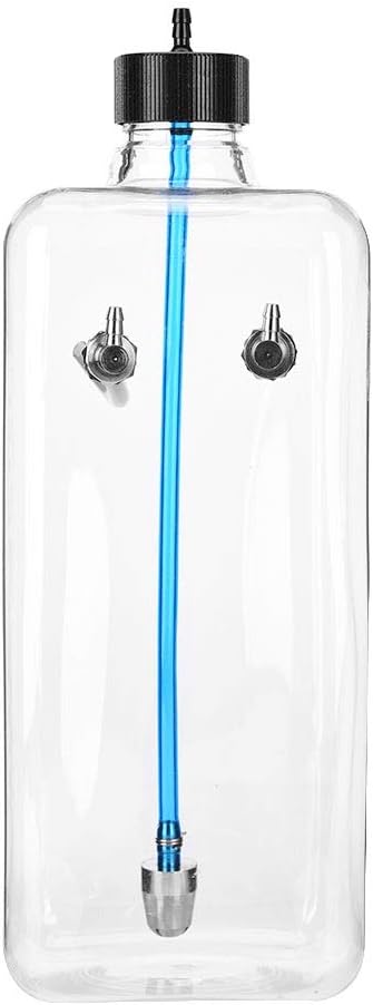 DEWIN RC Tank, RC Plastic Parts Remote Control Model Accessory Transparent Fuel Tank 1500ml for 150-200CC RC Airplane