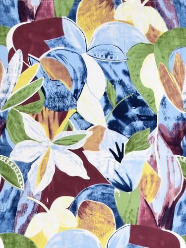 Image of 300 TC Abstract Pattern Cotton Blend Single Bed Bedsheet with 1 Pillow Cover | Wrinkle Free Soft Hypoallergenic | Lightweight Breathable - 60x90 inch