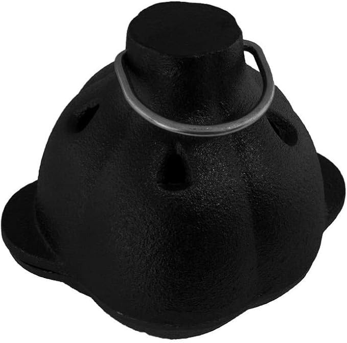 Old Mountain 10213 Garlic Roaster, 5 ½x 4 ½ x 4 ¾ inch, Black Home & Kitchen