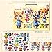 Magnetic Dress Up Dolls Kits Reusable Animal Dress up Sticker Box Magnetic Paper Pet Dolls