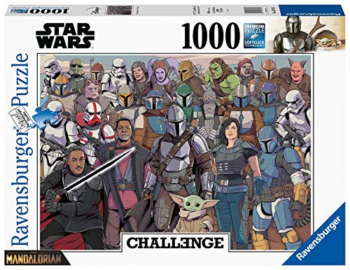 Ravensburger 16770 Star Wars The Mandalorian Challenge 1000 Piece Jigsaw Puzzle for Adults & for Kids Age 12 and Up