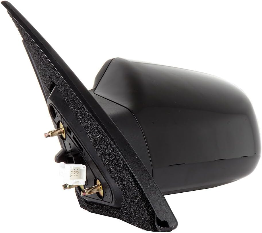 Driver and Passenger Side Black View Mirrors Fit for 2007-2012 For Nissan Altima Sedan 2007-2011 Hybrid Power adjustment Non-Folding Non-heated Exterior Mirrors NI1321163 128-52921R 96301JA04A
