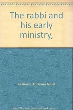 The rabbi and his early ministry,