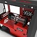 Phanteks (PH-ES215PTG_SRD Enthoo Evolv ITX Tempered Glass, Clean and Compact, Water Cooling Ready, Black/Red