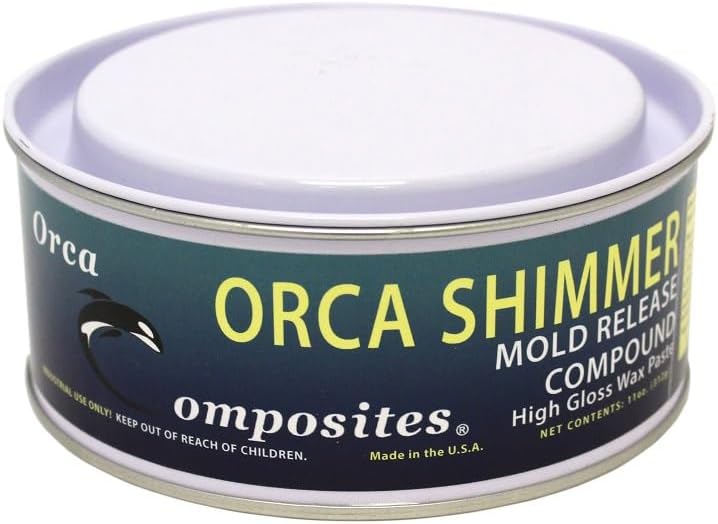 Orca Shimmer Mold Release Compound High Gloss Paste Wax