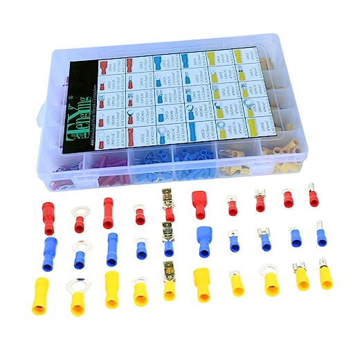 Cosses à sertir cuivre Mobestech 480 pièces avec boîte de rangement pour câblage auto