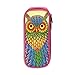 Produktbild Chromatic Owl Pencil Pen Case Beuteltasche Student Stationery Office Kosmetische Make-up Bag Lagerung Pink