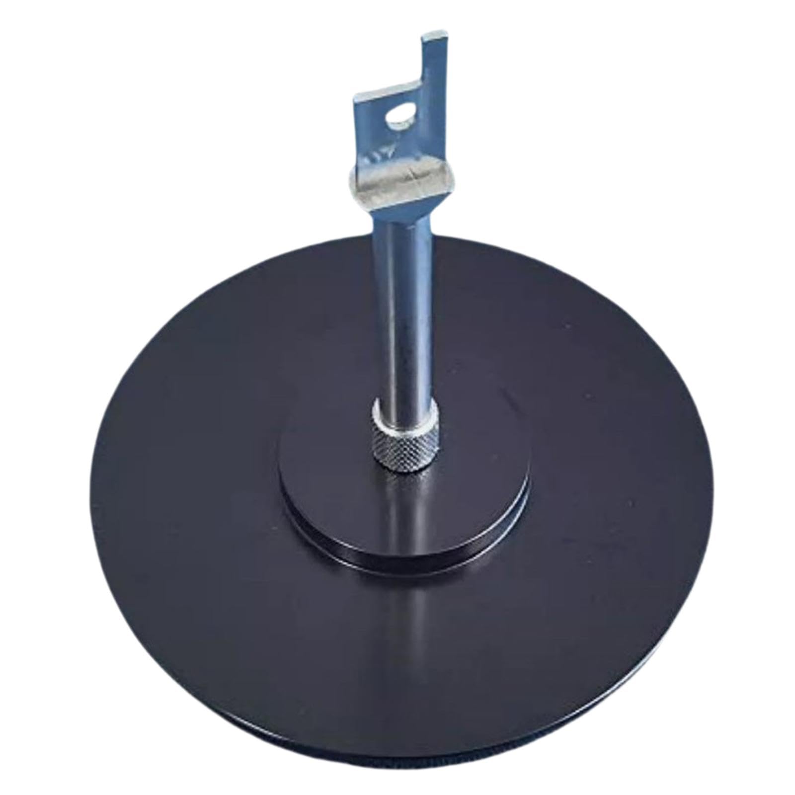 Yejbbuc Black Diy Reciprocating Saw Machine Adapter Smooth Surface Suction Cup Attachments 9.8X9.6 Cm