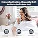 Olive + Crate Cooling Down Alternative Comforter - Hypoallergenic King Size Duvet Insert Lightweight - All Seasons Plush Design Bamboo Comforter - 100% Bamboo Viscose Outer Cover - White 102