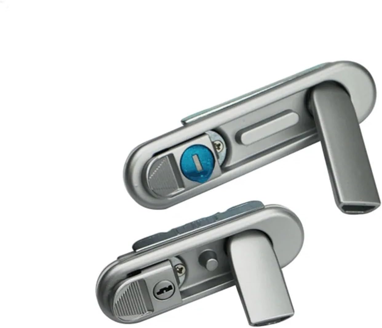 Plane Lock Distribution Box Cabinet Door Locks,Industrial Machinery and Equipment Lock 1Pcs(AB303 Matte)