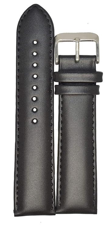 Image of Smart Watch Strap Compatible with Boat Lunar Connect Ace Smart Watch - Synthetic Leather Strap