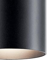 Vista 2 de Kichler Cylinders - Aplique de pared para exteriores de 12 pulgadas en negro, lámpara de pared exterior de 2 luces, accesorio cilíndrico