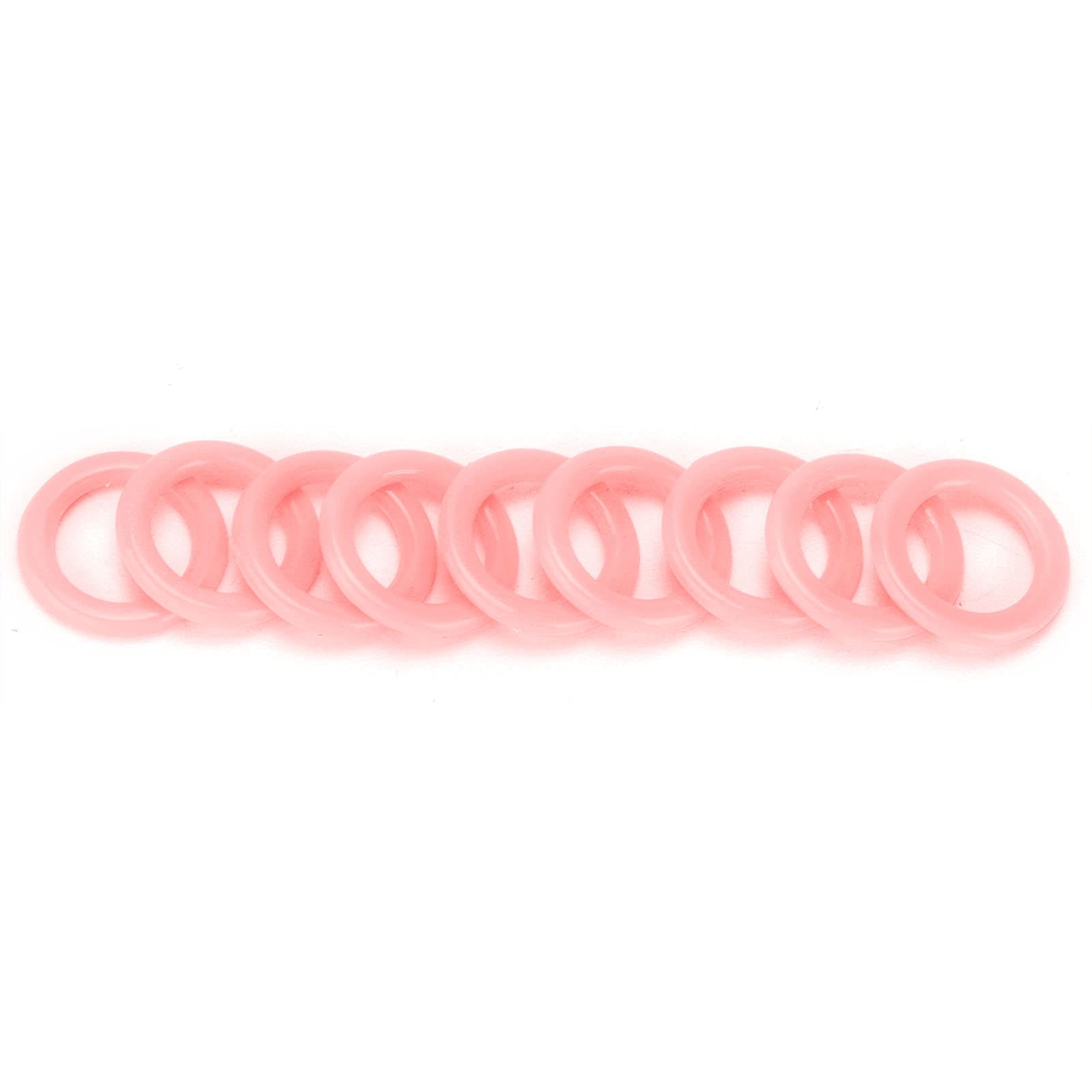 Segnapunti 2000 pezzi, O-ring colorati in plastica liscia Contapunti rotondi per punto di bloccaggio per uncinetto, cucito, lavoro a maglia S