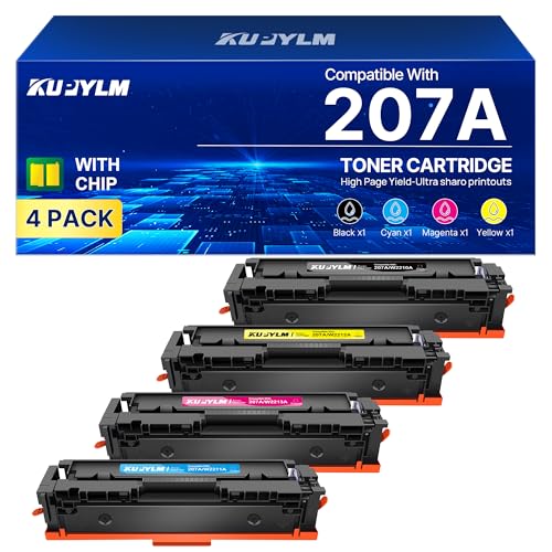 Cartouche HP 207A pour Color Laserjet Pro M283fdw idéale pour le télétravail et l'impression bureau