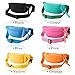Waist Bag for Kids, Cute Fanny Pack for Little Boys Girls, Adjustable Waist Pack Small Chest Crossbody Purse, Fashion Kids Bum Bag Lightweight Chest Bag Princess Mini Bags (Black)