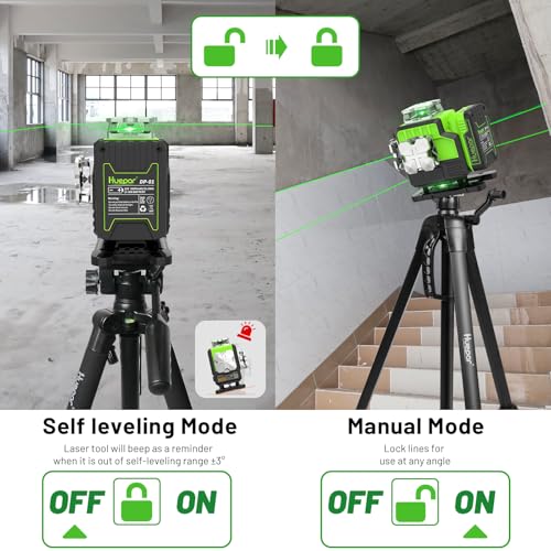 3x360 Degree Green Beam Laser Level