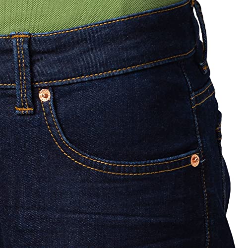 Image of Spykar Mid Tone Wash Cotton Skinny Fit Mens Jeans (S21KN-01BA-06RO-P)