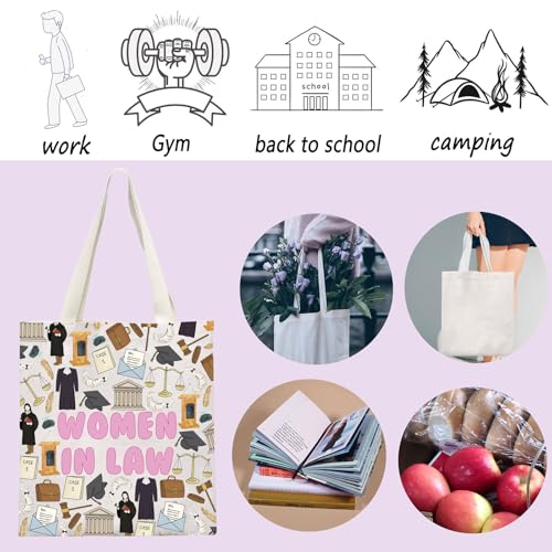 Bolso Tote para Mujeres en Derecho miniatura 5