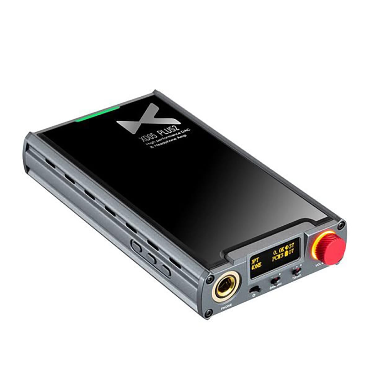 xDuoo XD05 Plus2 Portable HiFi DAC Headphone Amplifier 1200mW AK4493SEQ DSD256 32Bit/384kHz HD Bluetooth5.1/USB/Coaxial/Optical Input EQ Adjustment MQA Render
