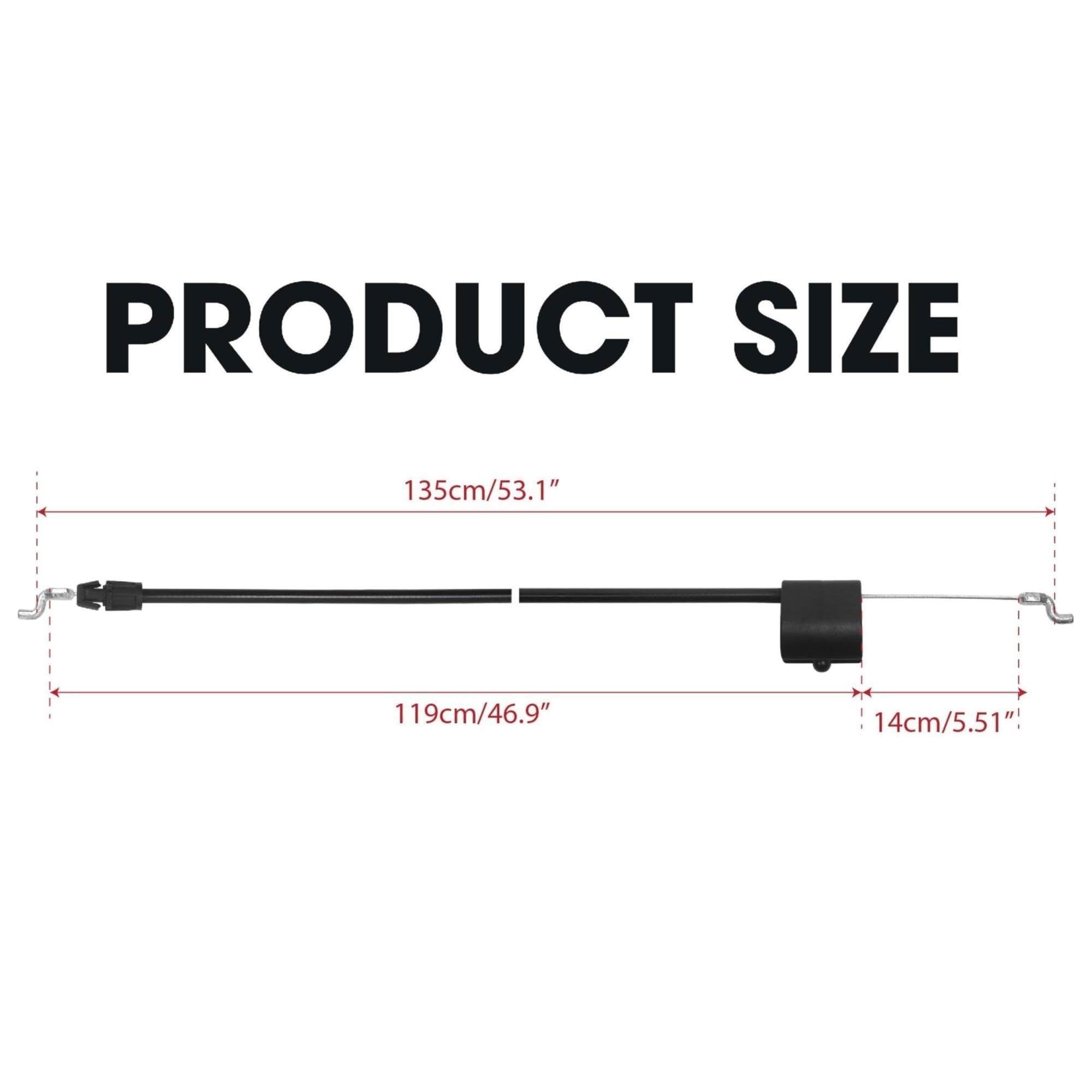 Piezas de cable para cortacésped compatibles con Craftsman