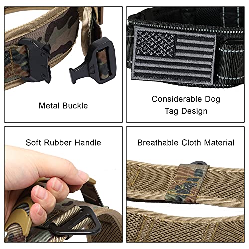 Collare per cani mimetico, collare per cani