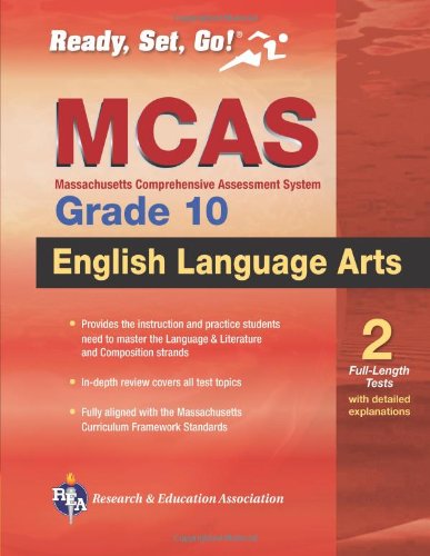 MCAS English Language Arts, Grade 10 (Massachusetts MCAS Test Preparation)