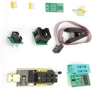 SOP8 Test Clip CH341A USB Eprom Programmer CH341A 1.8V Programmer Flash 1.8V Adapter SOP8 to DIP8 Adapter Socket Converter Module