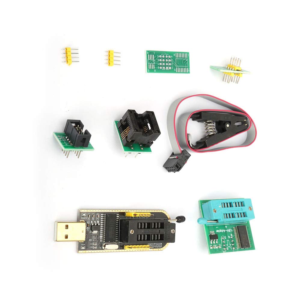Sop8 Convertisseur Ch341A USB Sop8 Test Clip Adaptateur 1,8 V Sop8 vers Dip8 Module convertisseur 17 x 12 x 5, #680