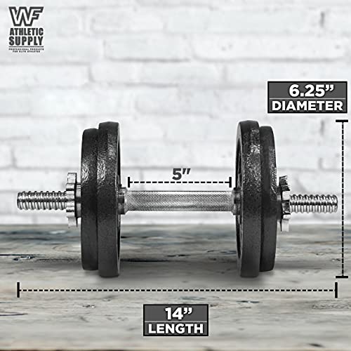 Caphaus Adjustable Dumbbells, 20Lb, 25Lb, 30Lb, 52.5Lb & 100Lb Options, Exercise Fitness Equipment For Home Gym, Muscle Building & Core Fitness #TOP1