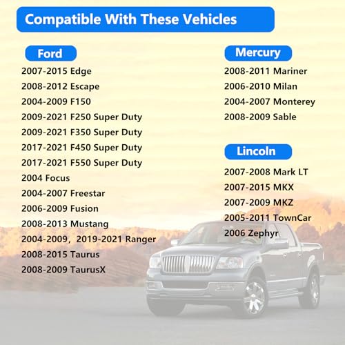 FC1079 Gas Cap Replacement for 2004-2009 F150 Fuel Cap Replacment Compatible with 2009-2021 F250 F350, 2008-2013 Mustang, 2006-2009 Fusion Replace F1080 Automotive Replacement Fuel Tank Caps - Image 3