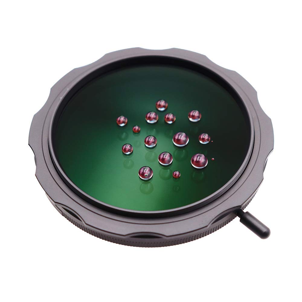 JONGSUN Filtr ND o zmiennej średnicy 77 mm, S-Pro MRC 16-warstwowe nanopowłoki, ponad 10-stopniowa regulacja ND2-ND1000, zestaw ściereczek do obiektywów, filtr neutralnej gęstości aparatu