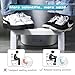 Folding Toilet Stool - Squatting Potty Step Stool for Bathroom, Splicable Poop Stool