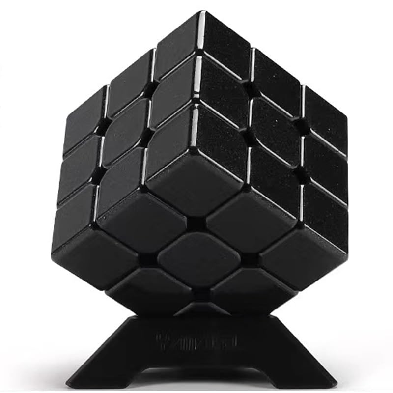 「黒い色」YZ 電気メッキ金属合金 3x3x3 ルービックキューブ Amazon | Kancharo メタルキューブ【3x3キューブ日本語攻略法付き