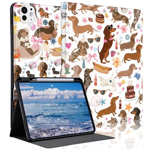 Funda para iPad Air 10.9 2025 2024 Air 5 Air 4 de piel sintética con soporte